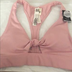Pink Ultimate lightly lined gym to swim bra